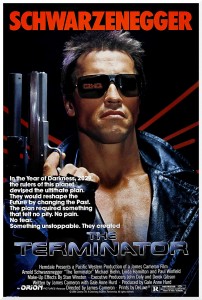 The Terminator, Original Film Poster from 1984